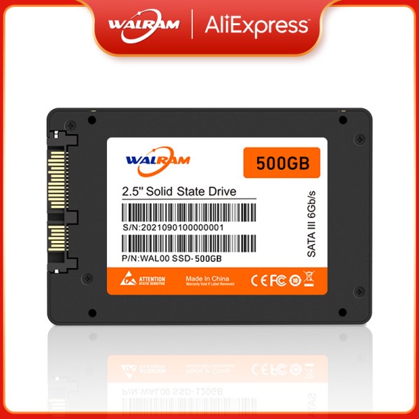 Новый накопитель WALRAM SSD 240 ГБ 256 ГБ 500 ГБ 480 ГБ 512 ГБ 2,5 дюйма hd hdd 240 ГБ твердотельный накопитель для настольного ноутбука Ssd диск