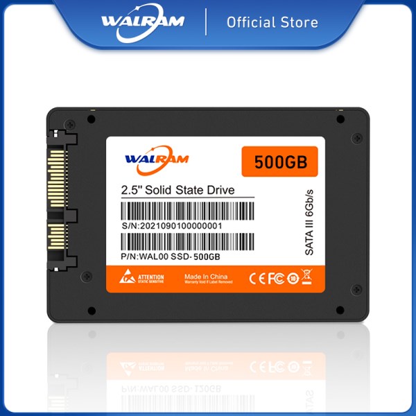 Новый диск WALRAM ssd 500 Гб sata 3 ssd sata 480 ГБ ssd ТБ HD SSD жесткий диск HDD Внутренние твердотельные диски для ноутбуков и ПК
