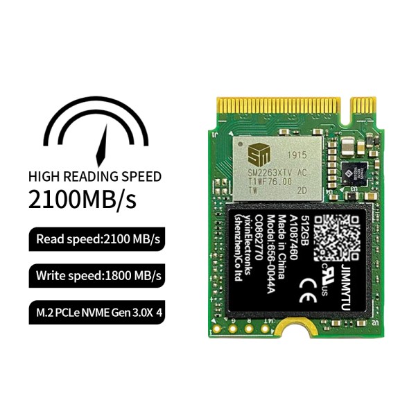Новый M.2 SSD Φ 512GB 1TB жесткий диск M2 SSD NVMe PCIE STEAM DECK SURFACE SSD сменный BG4 SN530 520 PM991 PM971 BC711