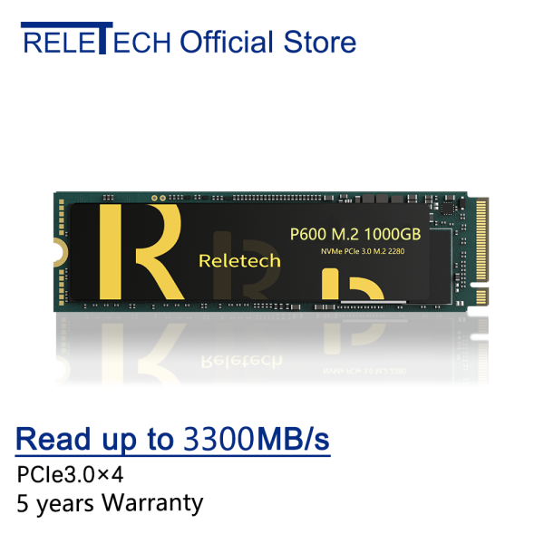 Новый жесткий диск Reletech P600 m.2 ssd 3,0 × 4 PCIe nvme 500 Гб 1000 Гб M.2 2280 SSD для ноутбука и настольного компьютера