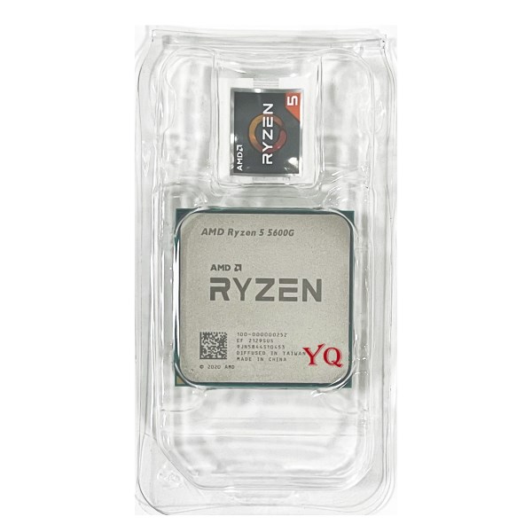 Новый AMD Ryzen 5 5600G R5 5600G 3,9 ГГц шестиядерный двенадцати потоков 65 Вт Процессор L3 = 16M 100-000000252 разъем AM4 Новый с кулером ou
