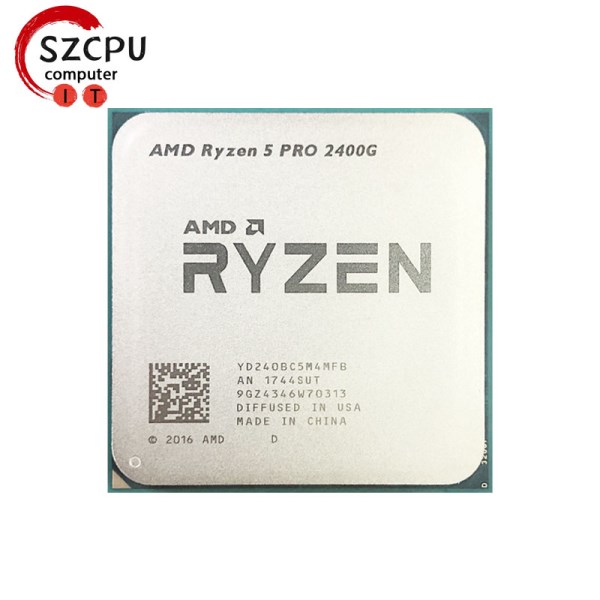 Новый AMD Ryzen 5 PRO YD240BC5M4MFB для ПК, центральный процессор для компьютера, 4 ядра, 8 нитей, 65 Вт, 2400 ГГц, 2400 ГГц