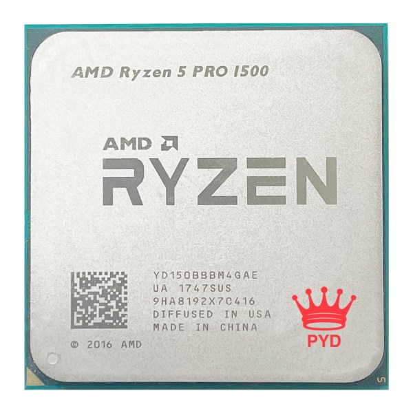 Новый процессор AMD Ryzen 5 PRO 1500 R5 1500 R5 PRO 1500 3,5 ГГц YD150BBBM4GAE Socket AM4, бу