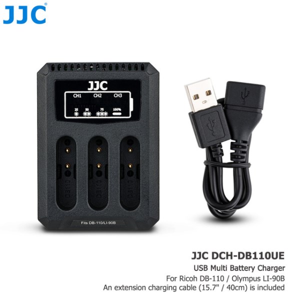 Новый устройство JJC с тройным USB-портом для Ricoh GRIIIx GRIII Olympus TG6 TG5 TG4 TG3 TG2 TG1, аксессуары