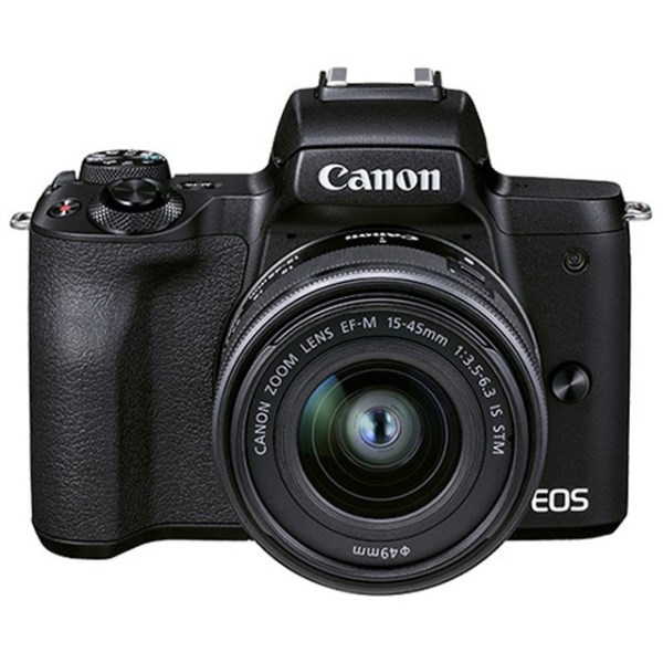 Новый камера Canon EOS M50 Mark II, цифровая камера с объективом диаметром 15-45 мм F3,5, компактная камера для профессиональной фотосъемки