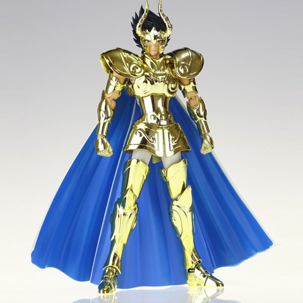 Новый модель Saint Seiya Myth Cloth EX Capricorn Shura Gold24KOCE ?Рыцари Зодиака?, экшн-фигурка в наличии