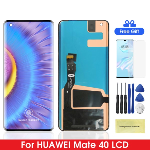 Новый 6,5 дюйма для Huawei Mate 40, ЖК-дисплей с сенсорным экраном и дигитайзером в сборе для Huawei Mate 40 OCE-AN10, замена
