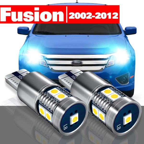 Новый для Ford Fusion 2002-2012, 2 шт., светодиодные парковосветильник огни, габаритные огни 2002, 2003, 2004, 2005, 2006, 2007, 2008, 2009, 2010, 2011
