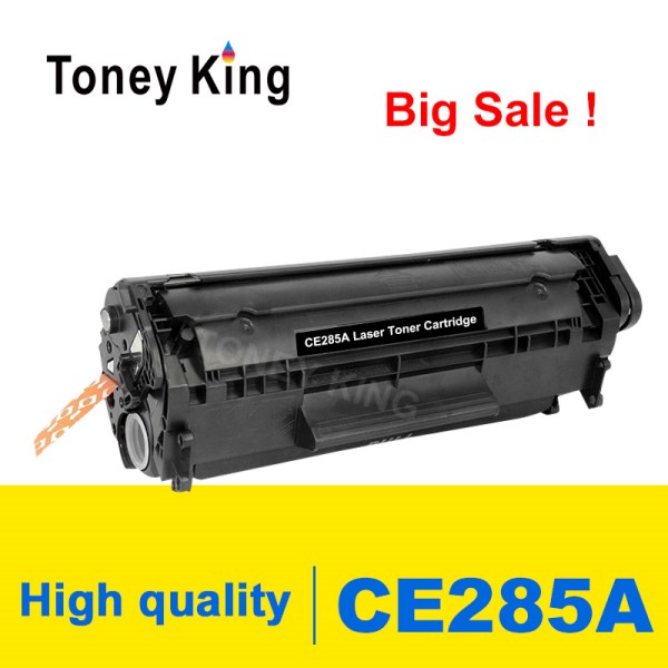 Новый Toney King CE285A CE285 285 285a 85a, совместимый с принтером HP LaserJet P1102 P1102W P1100 P1102 с чипом