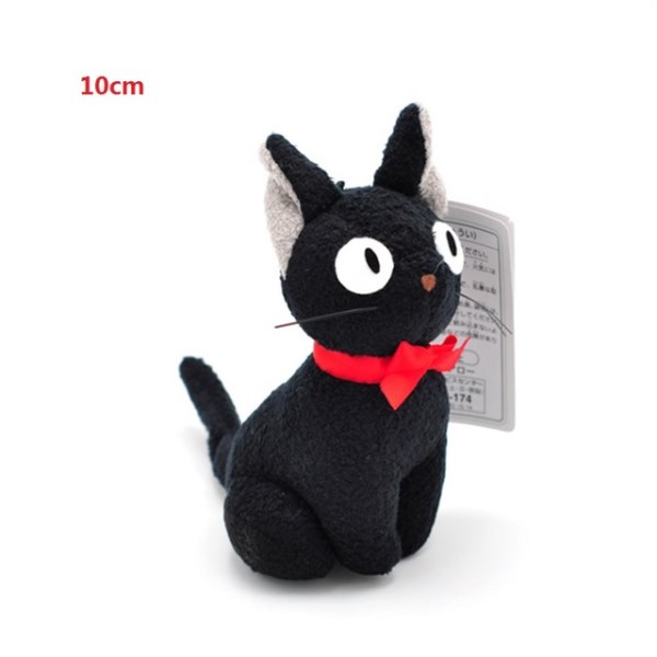 Новый ghilii Hayao Miyazaki Kiki служба доставки черная плюшевая игрушка JiJi милый мини Черный кот Кики мягкая игрушка брелок подвеска