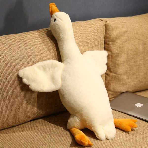 Новый Kawaii High Quality Giant Duck Plush Gifts Stuffed Animal Doll Big Goose Sleeping Pillow Cute Cushion Children's Toys