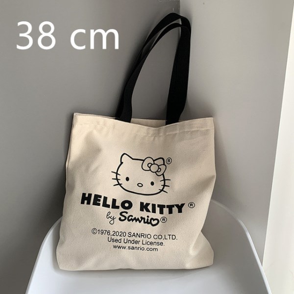 Новый Сумочка Hello Kitty, мягкая и удобная вместительная сумка для хранения на осень и зиму, плюшевая сумка через плечо, милая кошка КТ
