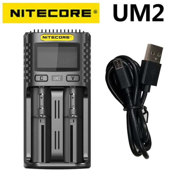 Новый устройство Nitecore UM4, UM2, контур интеллектуального управления, для батарей AAAAA, 18650, 21700, 26650