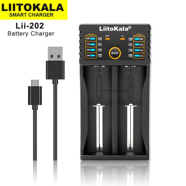 Новый устройство Liitokala для литиевых аккумуляторов 1,2 в 3,85 В 3,7 в 3,2 в 18650 18350 18500 21700 26700 AA AAA NiMH