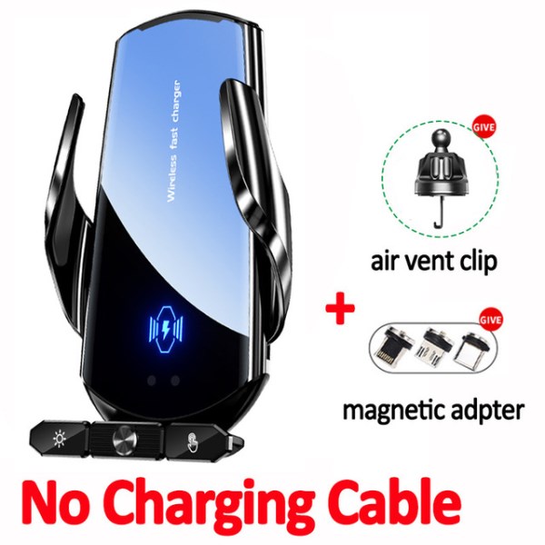 Новый Car Wireless Charger Magnetic Fast Charging Station Air Vent Stand Phone Holder For iPhone14 13 8 Pro Max Samsung Xiaomi