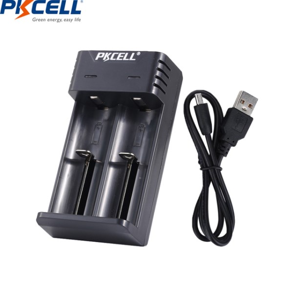 Новый устройство для батарей Pkcell, c функцией быстрой зарядки, с USB, для батарей 18650, 26650, 21700, AAAAA, литиевых, NiMh, NiCd