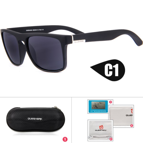 Новый солнцезащитные очки QUESHARK HD TR90 для мужчин и женщин, для рыбалки, велосипедные очки 100% UV400, для пеших прогулок, скалолазания, велоспорта