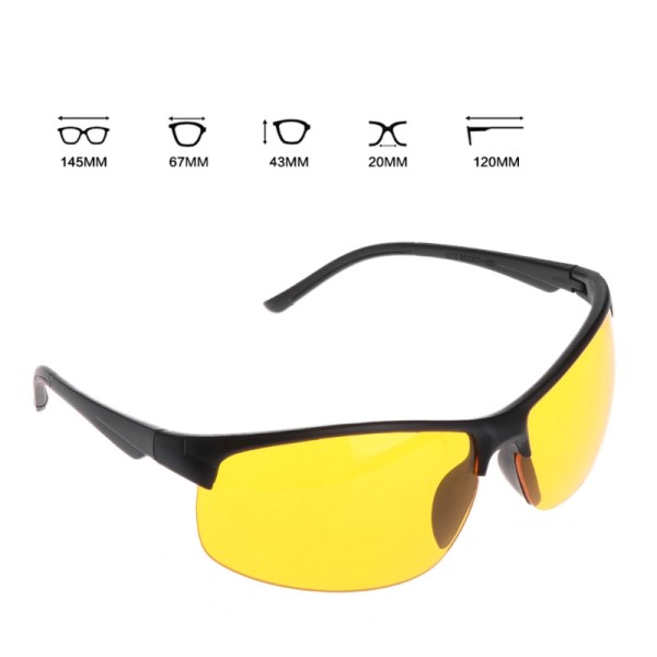 Новый ночного видения, солнцезащитные очки для рыбалки, езды на велосипеде и активного отдыха, Защита унисекс UV400