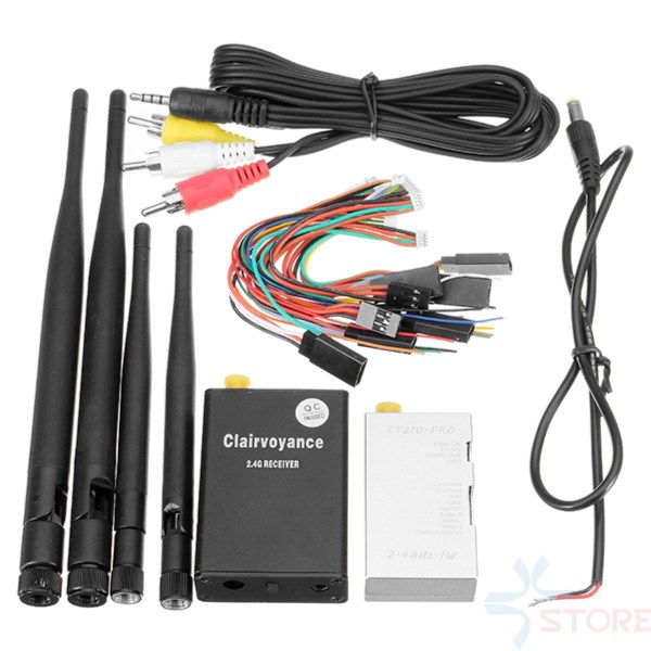 50KM Long Range CT210-PRO CR800 2.4GHz 2.4G 1000mW Transmitter Receiver Combo for FPV Racing