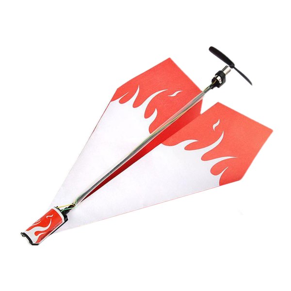 Electric Paper Airplane Folding DIY Aircraft Model Toy For Children Training