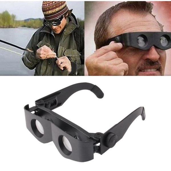 Headband Magnifier Glasses, Magnifier Hands-Free Fishing Telescope, Adjustable Focus