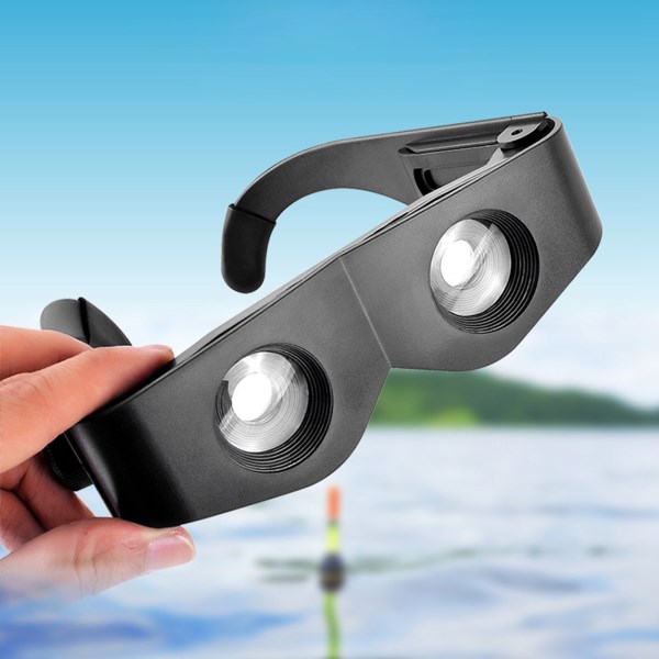 Headband Magnifier Glasses, Magnifier Hands-Free Fishing Telescope, Adjustable Focus